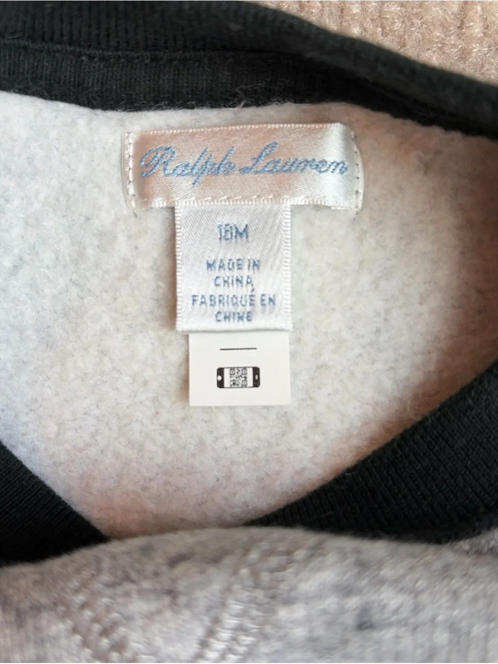 Polo Ralph Lauren Toddlers 18 Months Varsity Letter 